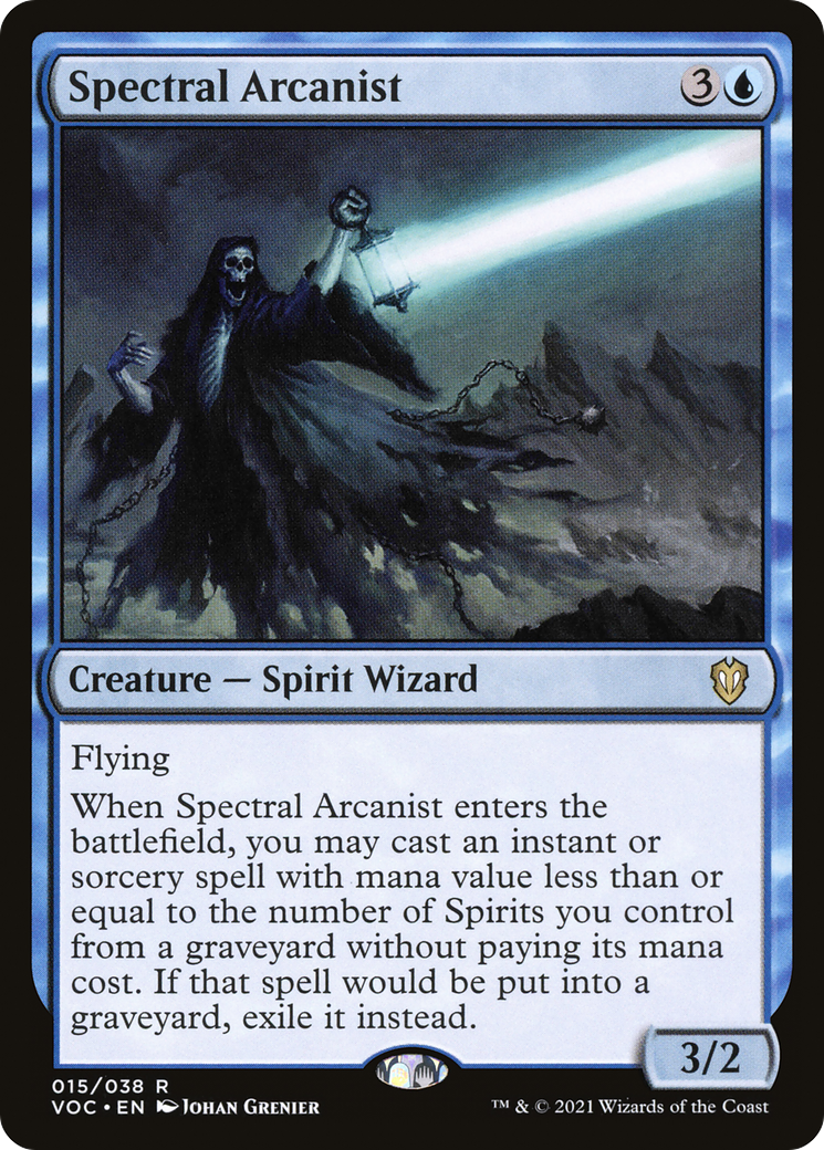Spectral Arcanist [Innistrad: Crimson Vow Commander] | Grognard Games