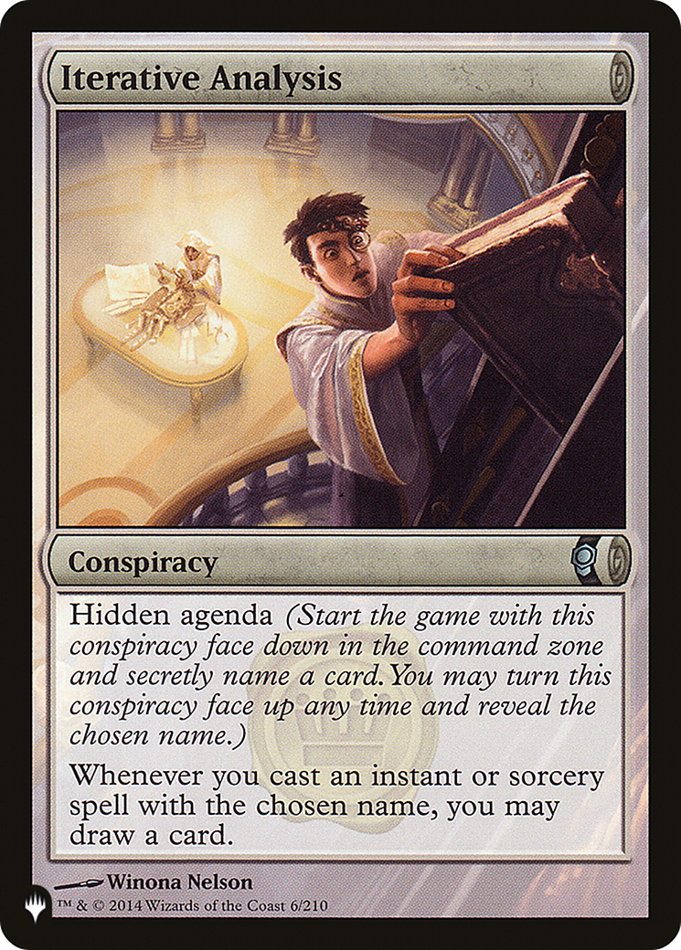 Iterative Analysis [The List] | Grognard Games