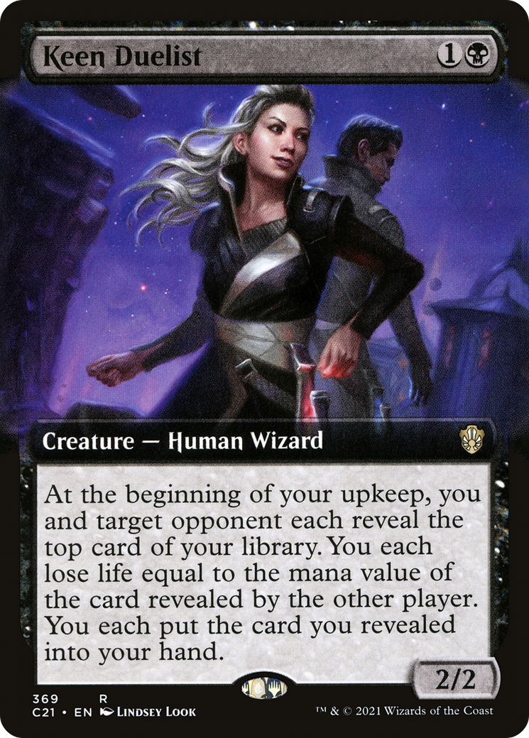 Keen Duelist (Extended) [Commander 2021] | Grognard Games