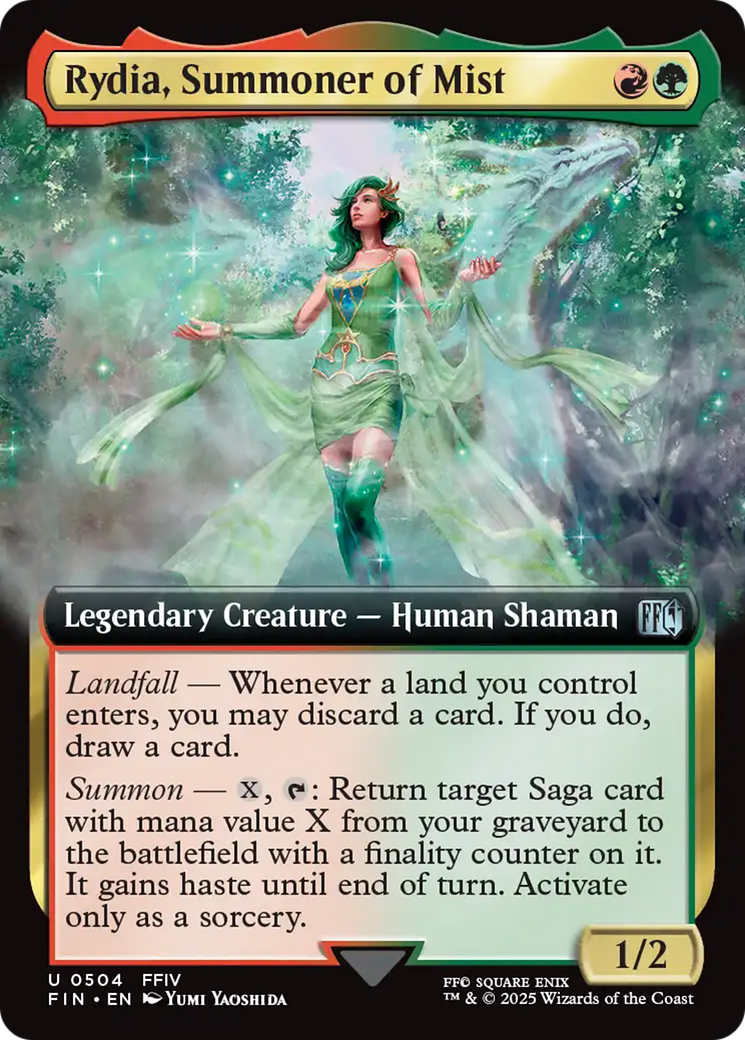 Rydia, Summoner of Mist (FIN-504) - FINAL FANTASY: (Extended Art) | Grognard Games