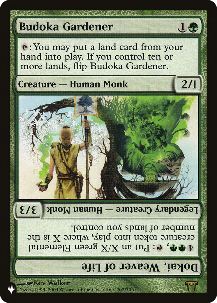 Budoka Gardener // Dokai, Weaver of Life [The List] | Grognard Games