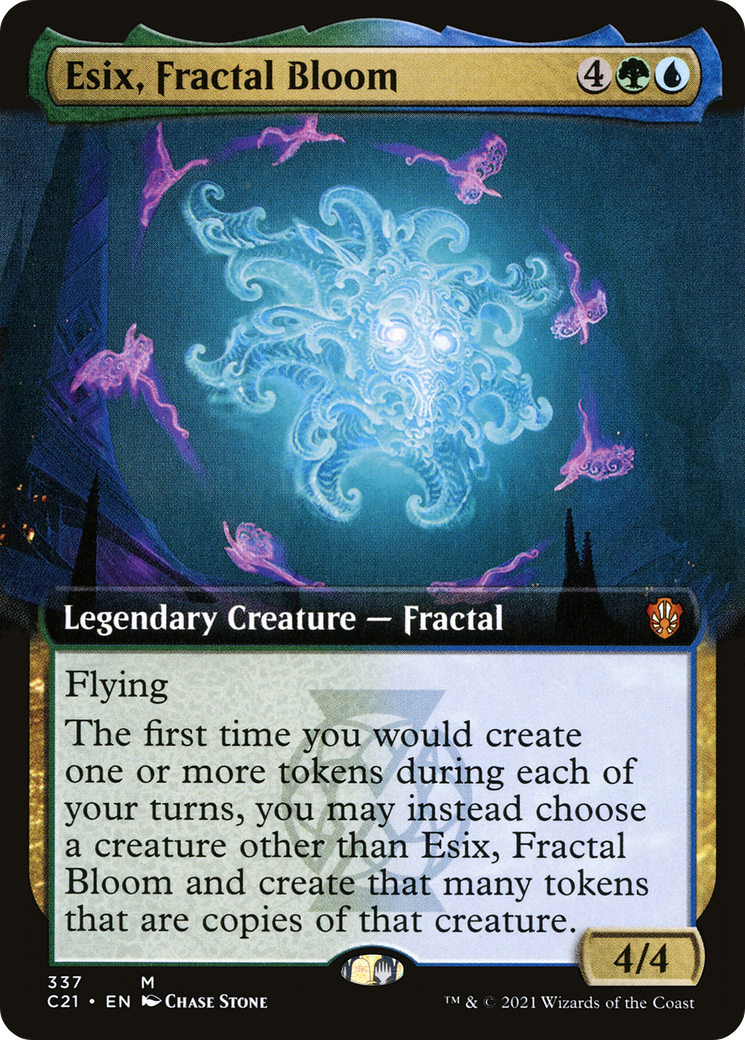 Esix, Fractal Bloom (Extended) [Commander 2021] | Grognard Games