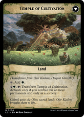 Ojer Kaslem, Deepest Growth // Temple of Cultivation [The Lost Caverns of Ixalan Prerelease Cards] | Grognard Games