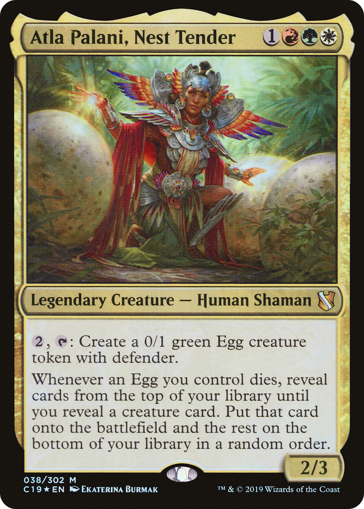 Atla Palani, Nest Tender [Commander 2019] | Grognard Games
