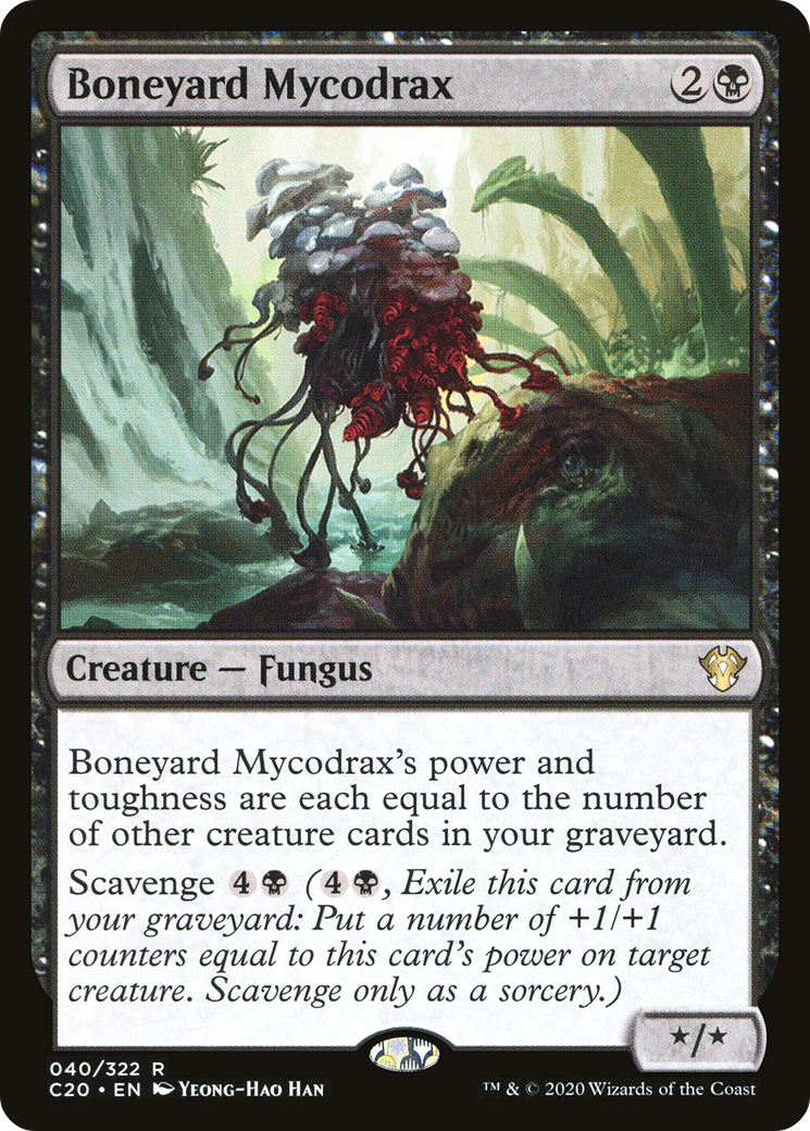 Boneyard Mycodrax [Commander 2020] | Grognard Games