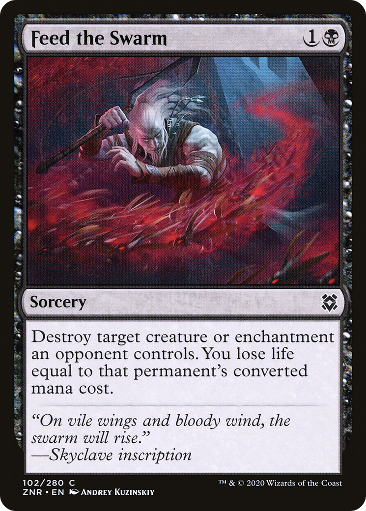 Feed the Swarm [Zendikar Rising] | Grognard Games