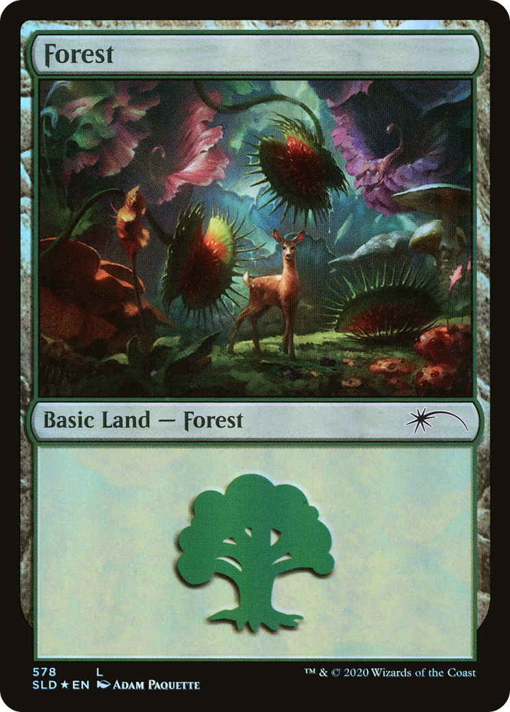 Forest (Predatory) (578) [Secret Lair Drop Promos] | Grognard Games