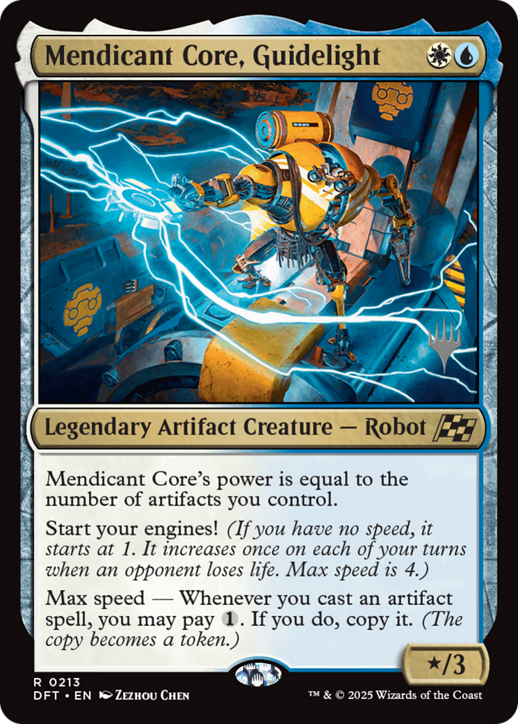Mendicant Core, Guidelight (Promo Pack) [Aetherdrift Promos] | Grognard Games