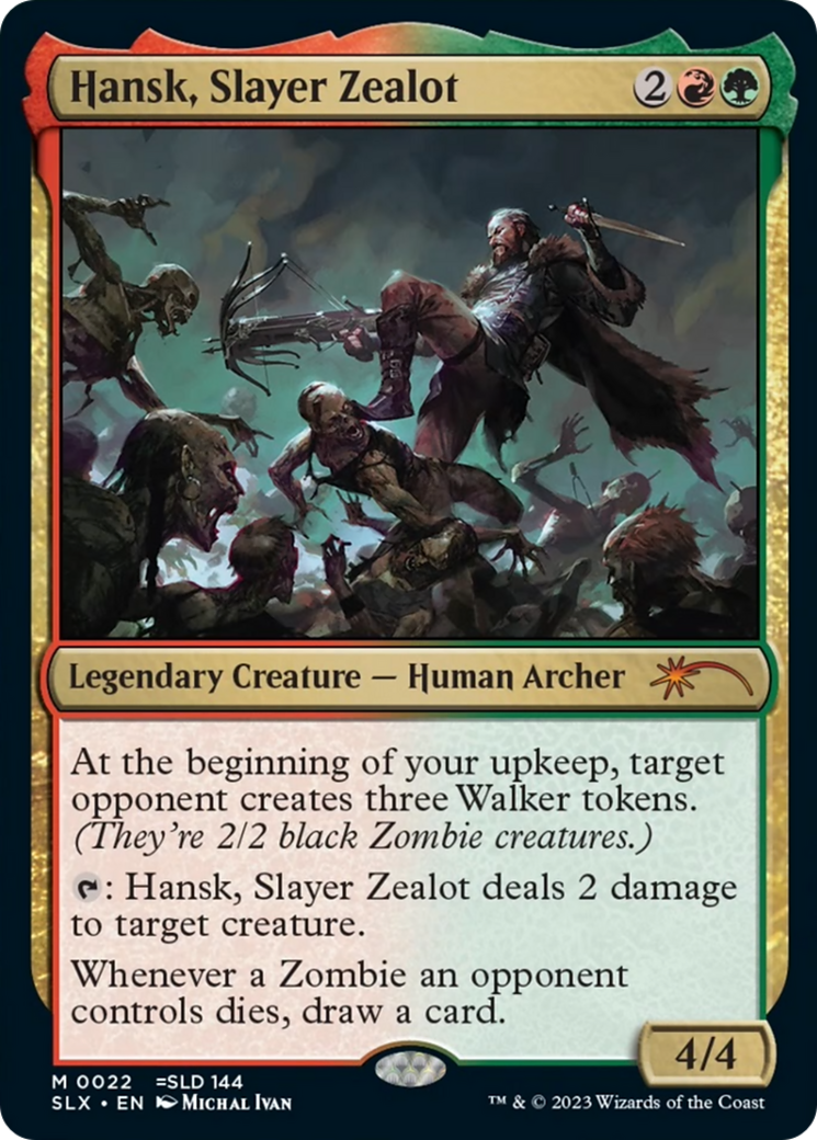 Hansk, Slayer Zealot [Secret Lair: Universes Within] | Grognard Games