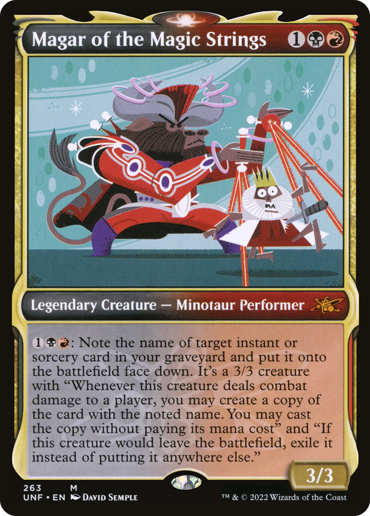 Magar of the Magic Strings (Showcase) [Unfinity] | Grognard Games