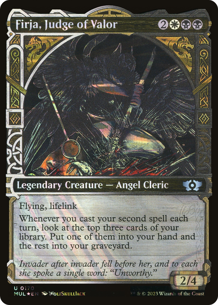 Firja, Judge of Valor (Halo Foil) [Multiverse Legends] | Grognard Games