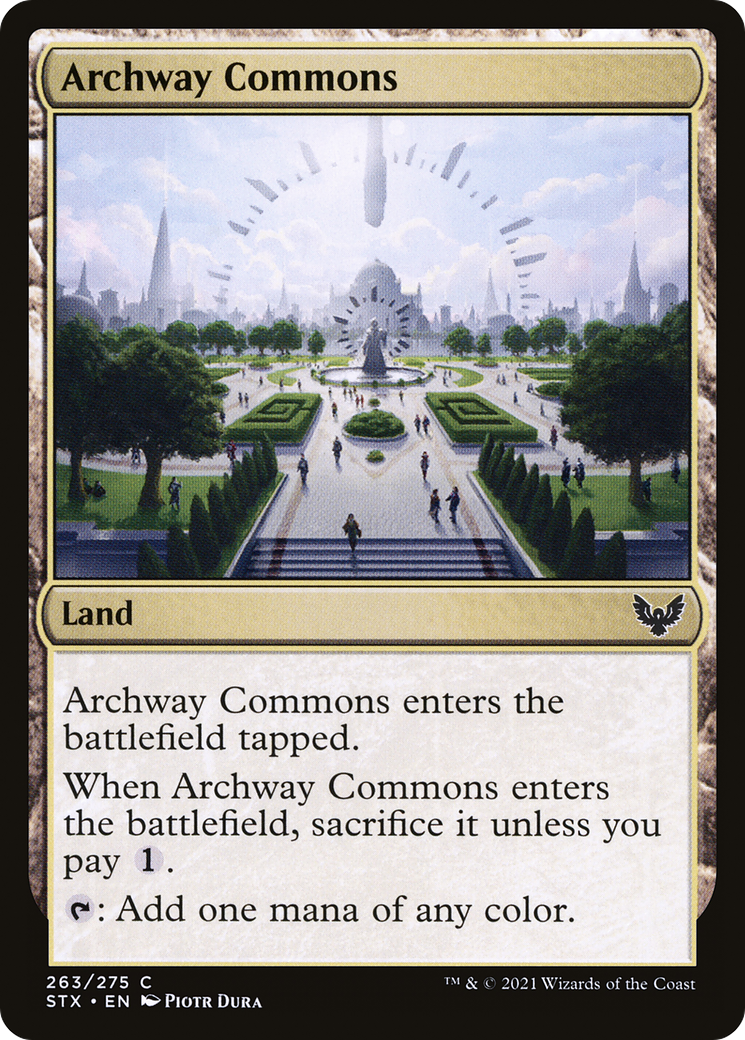 Archway Commons [Strixhaven: School of Mages] | Grognard Games