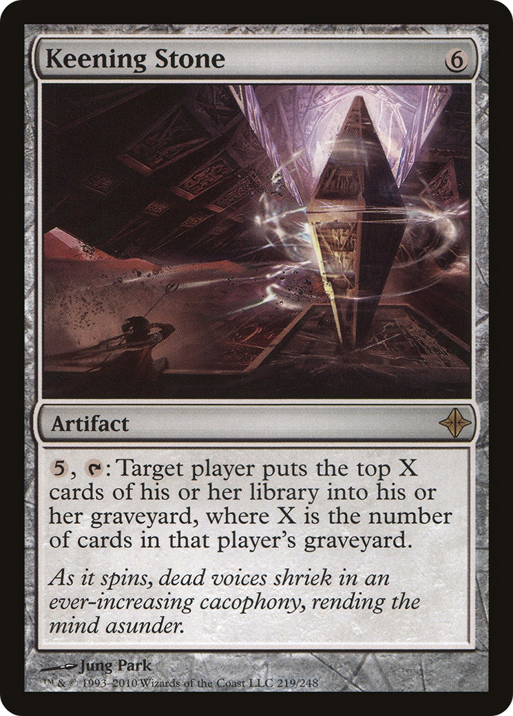 Keening Stone [Rise of the Eldrazi] | Grognard Games
