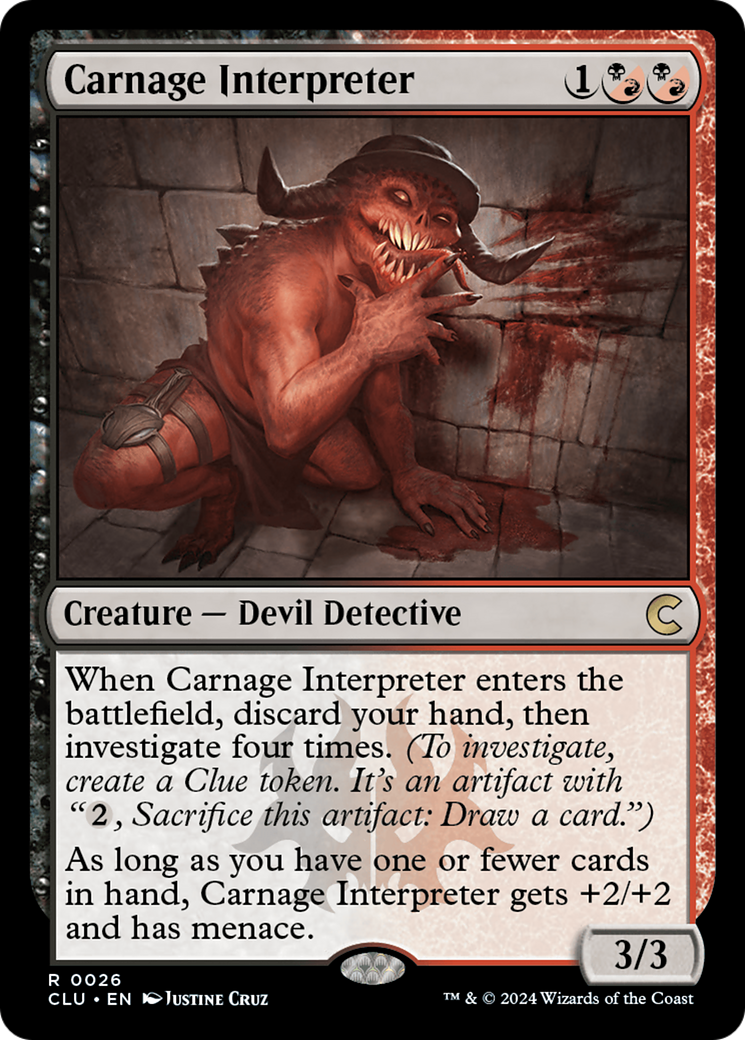 Carnage Interpreter [Ravnica: Clue Edition] | Grognard Games