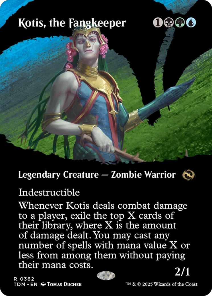 Kotis, the Fangkeeper (Borderless) [Tarkir: Dragonstorm] | Grognard Games