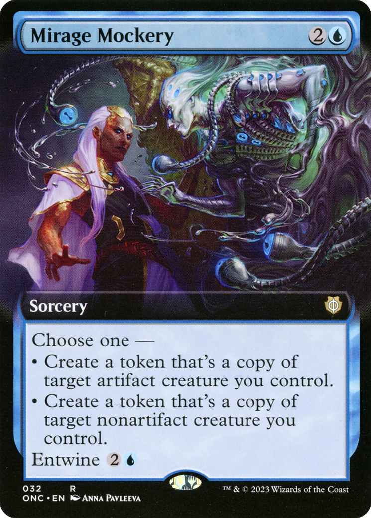 Mirage Mockery (Extended Art) [Phyrexia: All Will Be One Commander] | Grognard Games