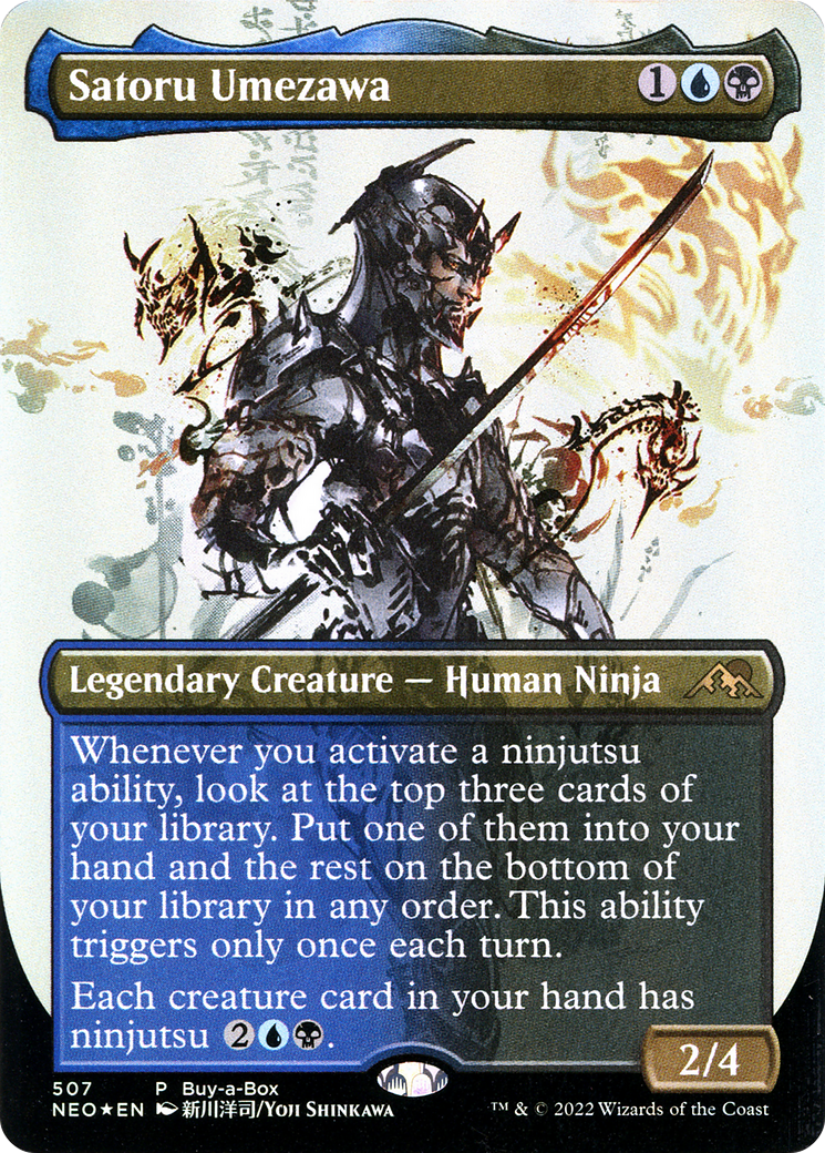 Satoru Umezawa (Buy-A-Box) [Kamigawa: Neon Dynasty] | Grognard Games