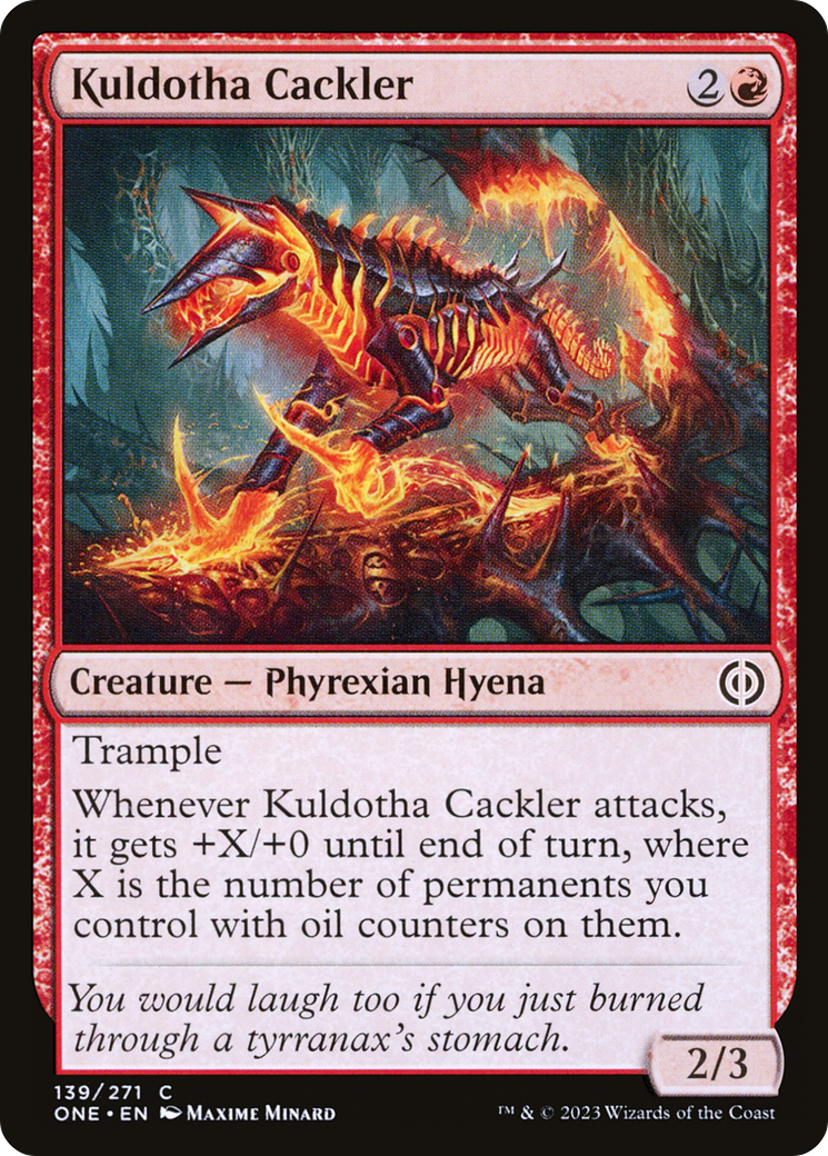 Kuldotha Cackler [Phyrexia: All Will Be One] | Grognard Games