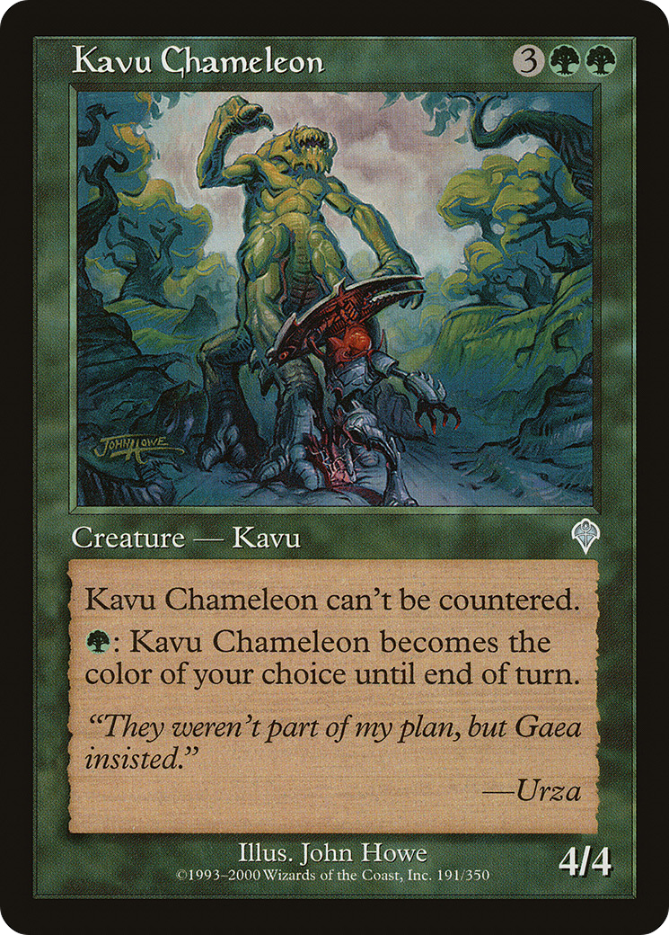 Kavu Chameleon [Invasion] | Grognard Games