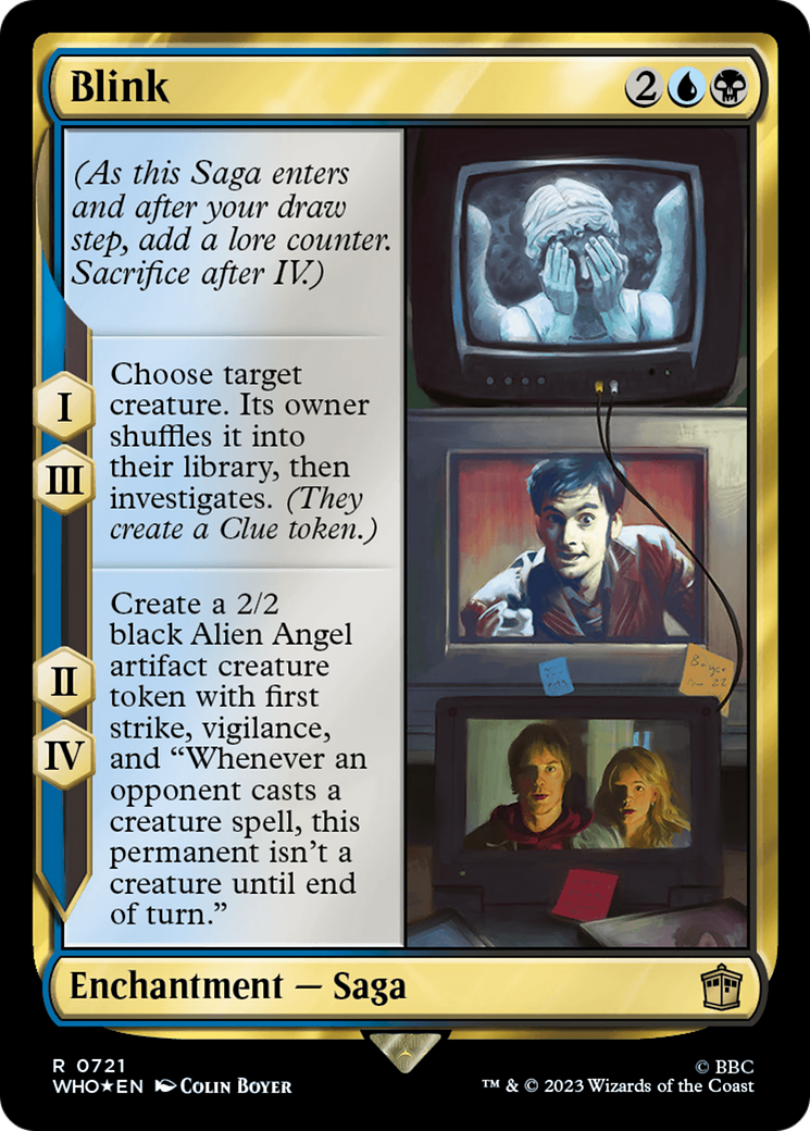 Blink (Surge Foil) [Doctor Who] | Grognard Games