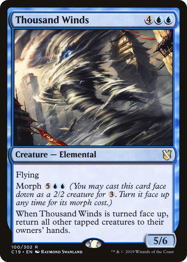 Thousand Winds [Commander 2019] | Grognard Games