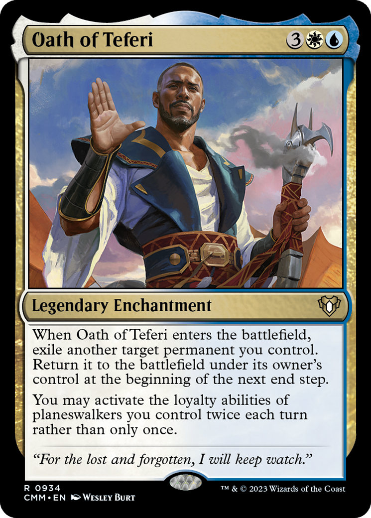 Oath of Teferi [Commander Masters] | Grognard Games