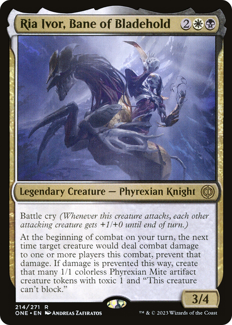 Ria Ivor, Bane of Bladehold [Phyrexia: All Will Be One] | Grognard Games