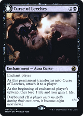 Curse of Leeches // Leeching Lurker [Innistrad: Midnight Hunt Prerelease Promos] | Grognard Games