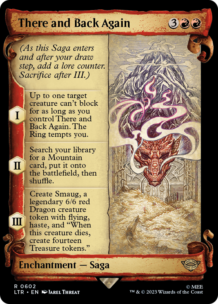 There and Back Again [The Lord of the Rings: Tales of Middle-Earth Showcase Scrolls] | Grognard Games