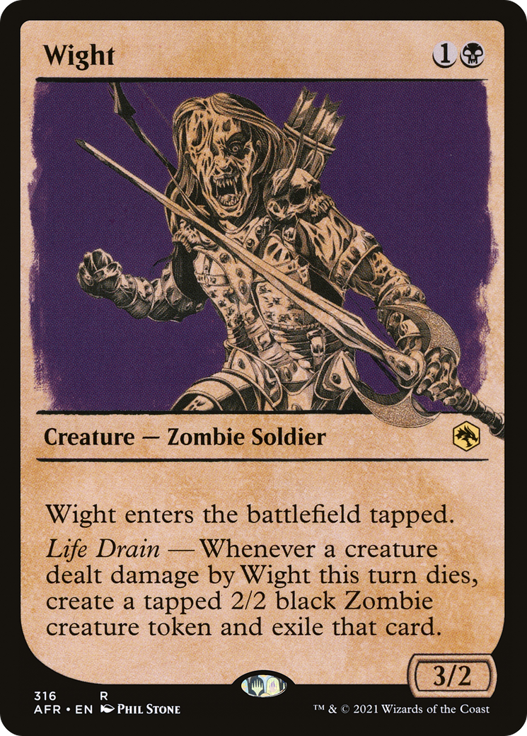 Wight (Showcase) [Dungeons & Dragons: Adventures in the Forgotten Realms] | Grognard Games