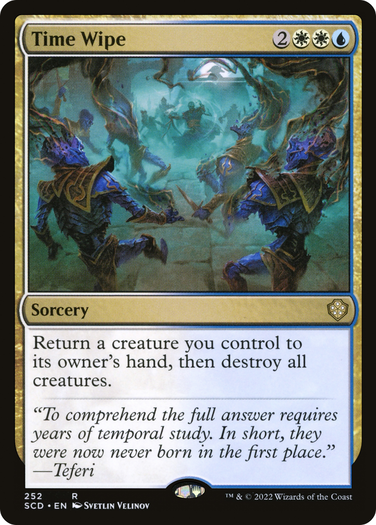 Time Wipe [Starter Commander Decks] | Grognard Games
