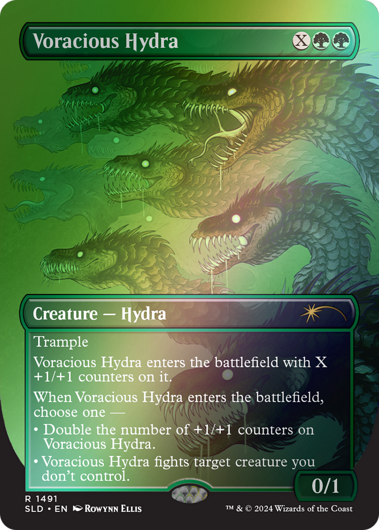 Voracious Hydra (Rainbow Foil) [Secret Lair Drop Series] | Grognard Games