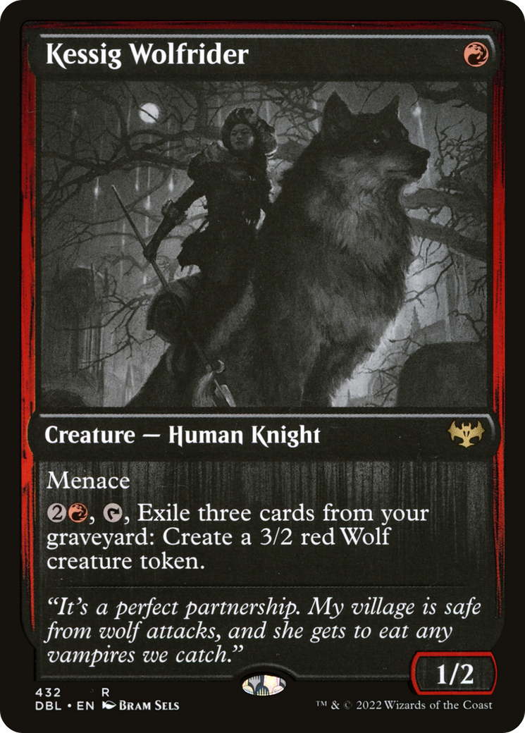 Kessig Wolfrider [Innistrad: Double Feature] | Grognard Games