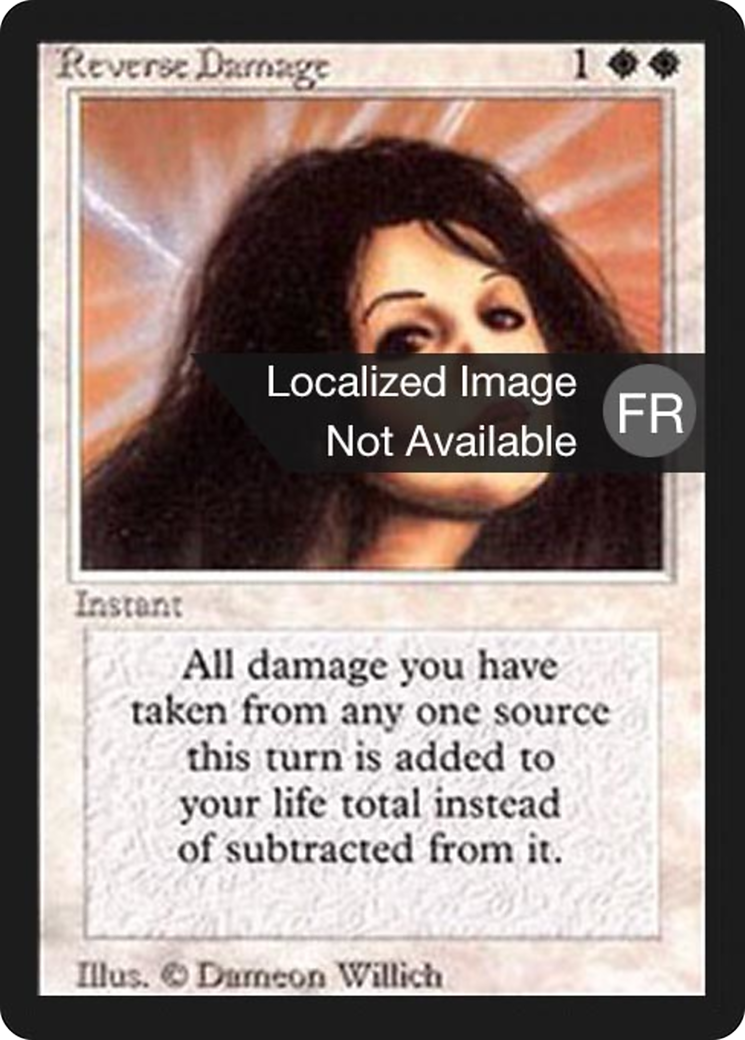Reverse Damage [Foreign Black Border] | Grognard Games