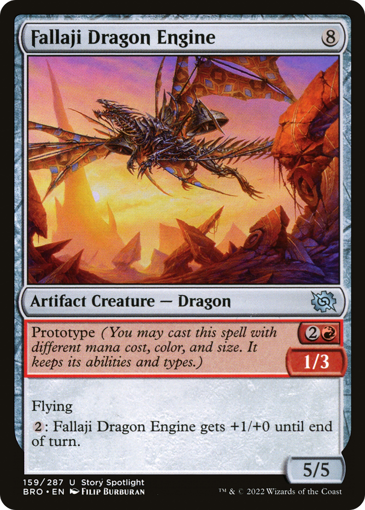 Fallaji Dragon Engine [The Brothers' War] | Grognard Games