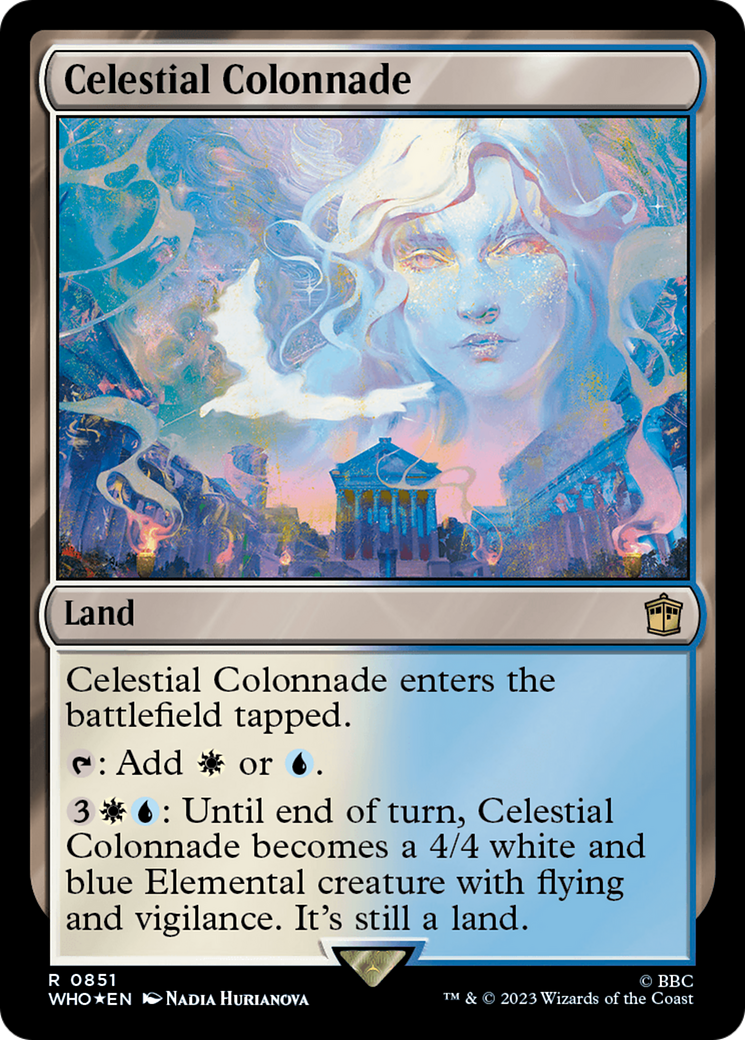 Celestial Colonnade (Surge Foil) [Doctor Who] | Grognard Games