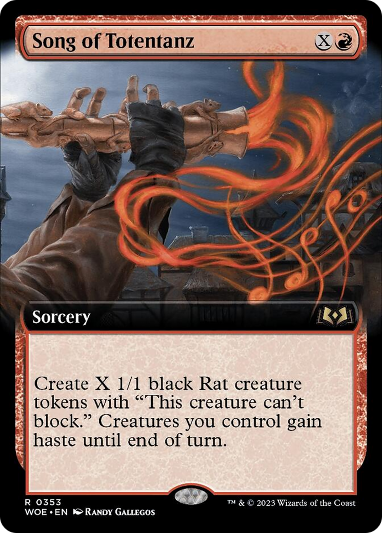 Song of Totentanz (Extended Art) [Wilds of Eldraine] | Grognard Games