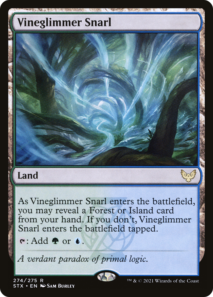 Vineglimmer Snarl [Strixhaven: School of Mages] | Grognard Games