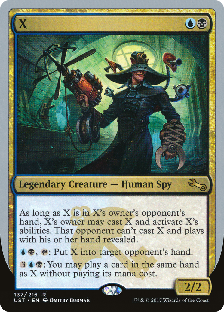X [Unstable] | Grognard Games