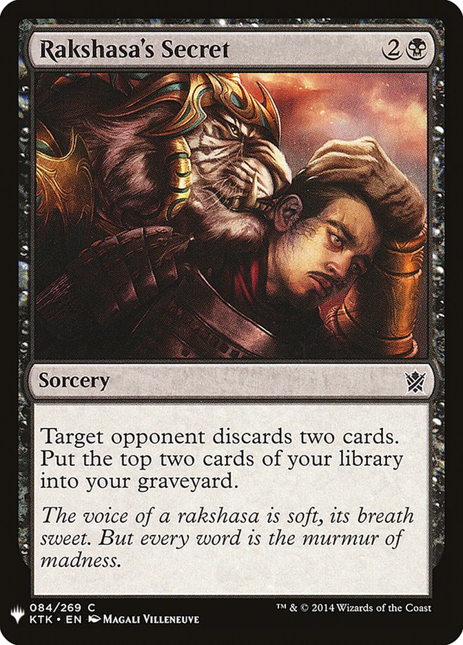 Rakshasa's Secret [Mystery Booster] | Grognard Games
