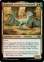 Itzquinth, Firstborn of Gishath [The Lost Caverns of Ixalan] | Grognard Games