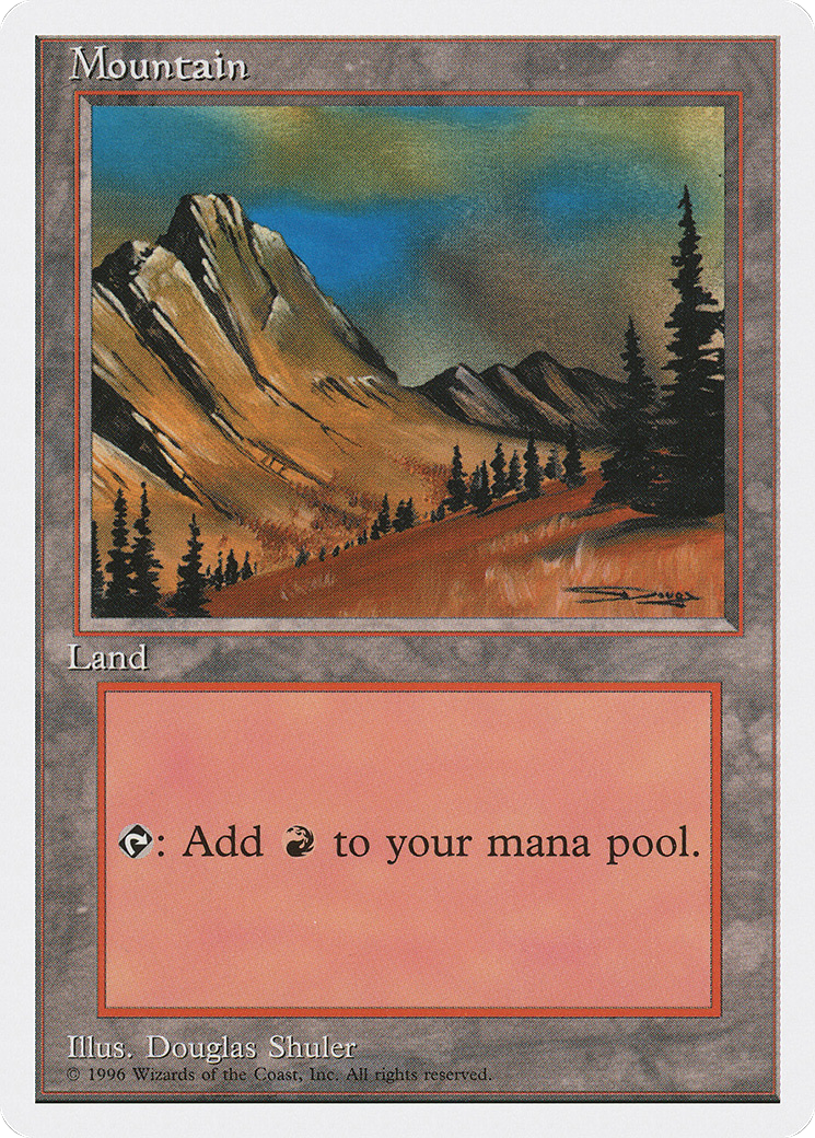 Mountain (Brown Soil) [Introductory Two-Player Set] | Grognard Games
