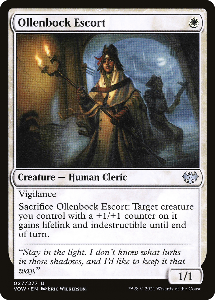 Ollenbock Escort [Innistrad: Crimson Vow] | Grognard Games