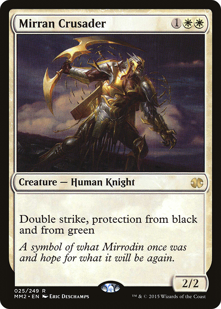 Mirran Crusader (MM2-025) - Modern Masters 2015 Foil | Grognard Games