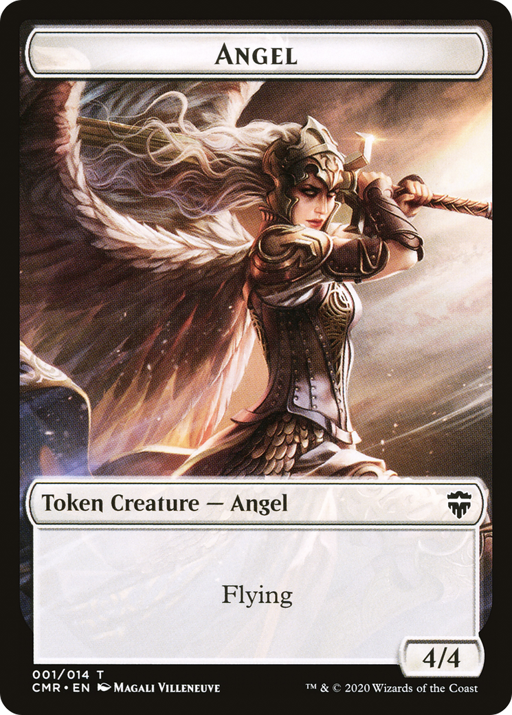 Angel (CMR-001) - Commander Legends Tokens Foil | Grognard Games