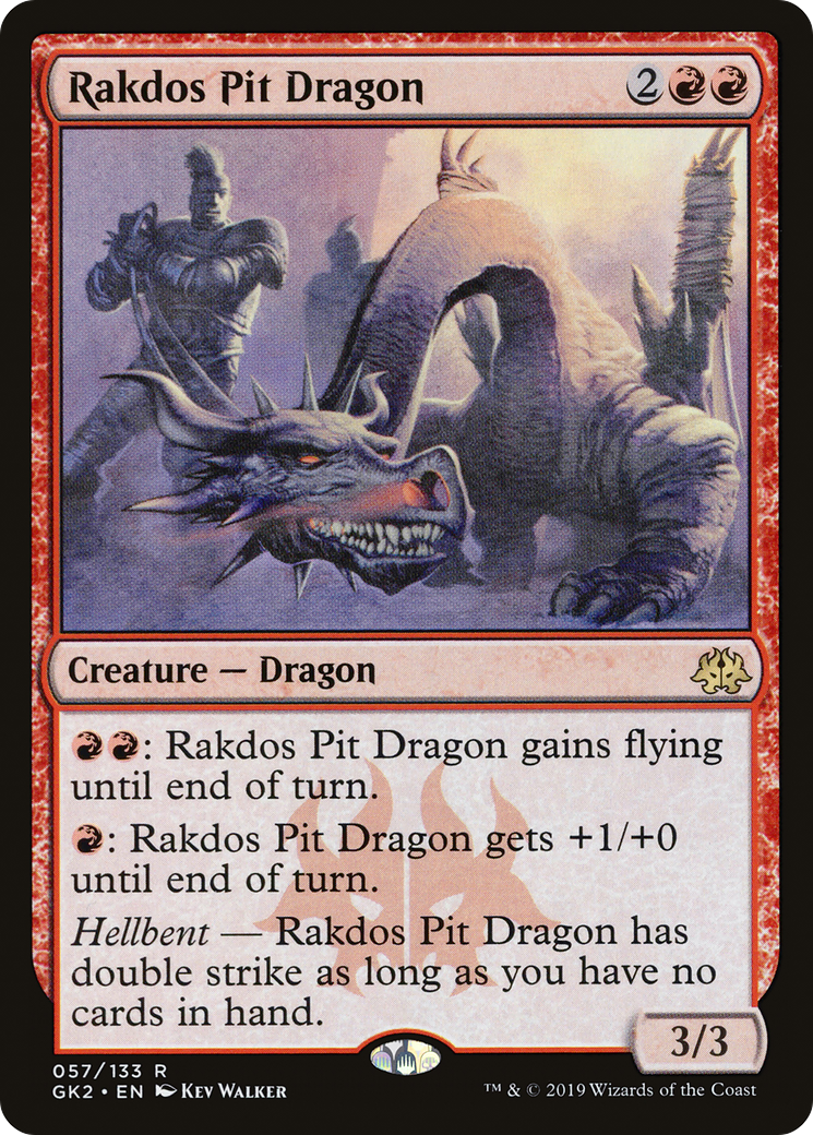 Rakdos Pit Dragon [Ravnica Allegiance Guild Kit] | Grognard Games