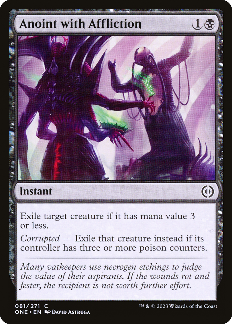 Anoint with Affliction [Phyrexia: All Will Be One] | Grognard Games