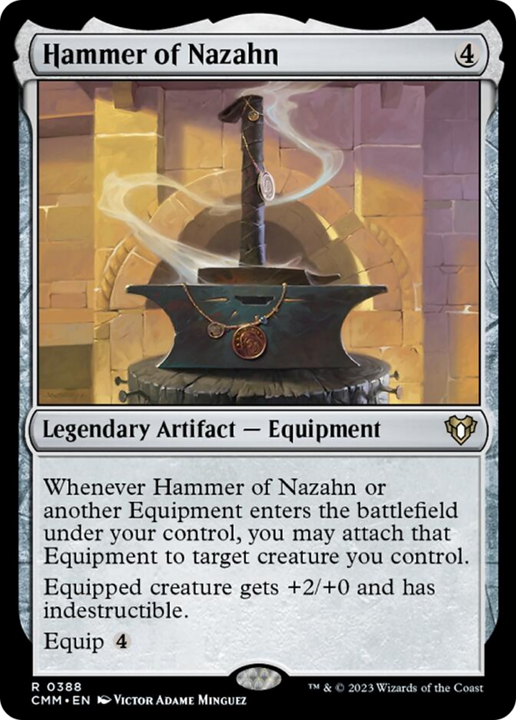 Hammer of Nazahn [Commander Masters] | Grognard Games