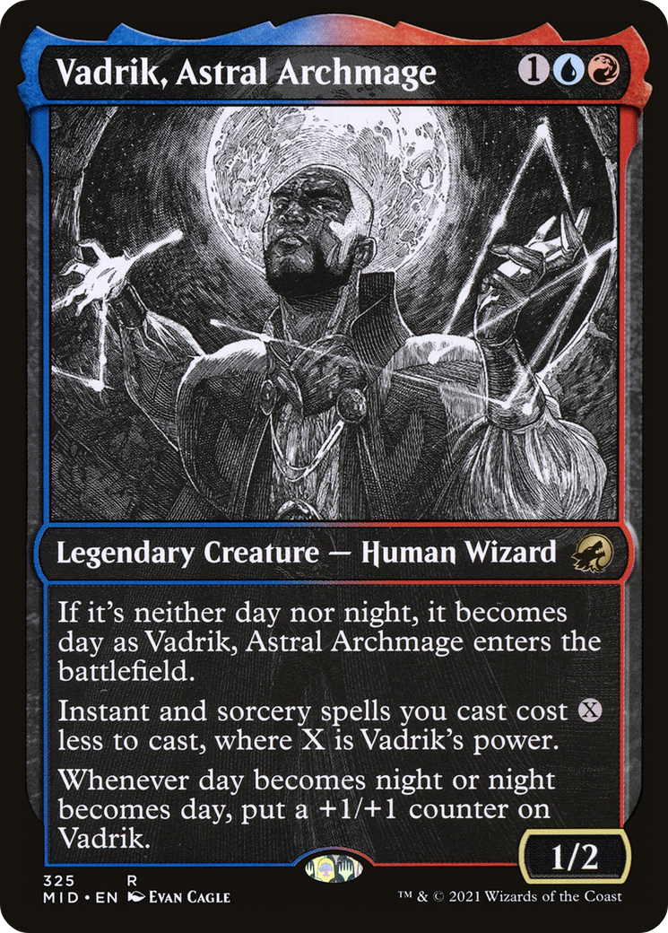 Vadrik, Astral Archmage (Showcase Eternal Night) [Innistrad: Midnight Hunt] | Grognard Games