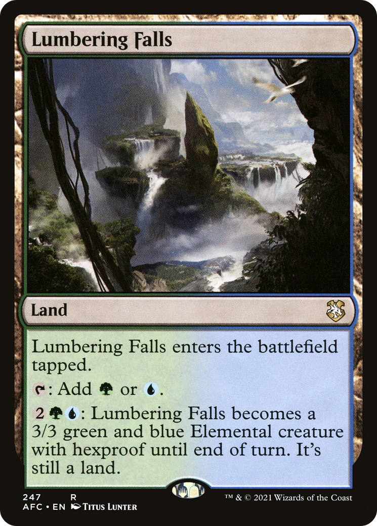 Lumbering Falls [Dungeons & Dragons: Adventures in the Forgotten Realms Commander] | Grognard Games